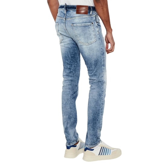 Dsquared2 Light Scarface Wash Cool Guy Jeans Marineblau - Image 4
