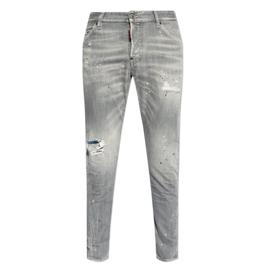 Dsquared2 Cool Guy Paint Splash Slim Fit Graue Jeans - Image 1