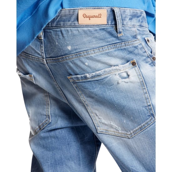 Dsquared2 Skater Jeans Im Destroyed-look, Denimblau - Image 6