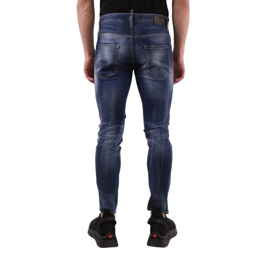 Dsquared2 Skater Jeans, Verwaschenes Dunkelblau - Image 5