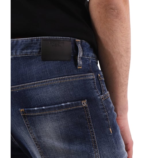 Dsquared2 Skater Jeans, Verwaschenes Dunkelblau - Image 6