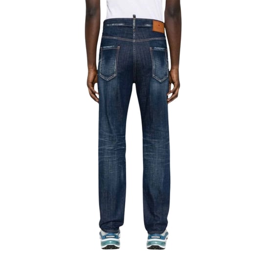Dsquared2 642 Verblasste Blaue Jeans - Image 2
