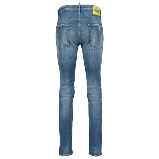Dsquared2 Cool Guy Jeans, Verstärkte Jeans Mit Used-look, Blau - Image 2