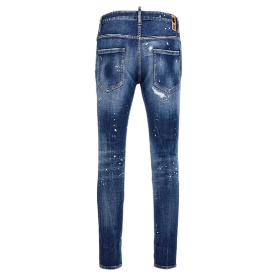Dsquared2 Super Twinky Jeans, Verstärkte Jeans Mit Used-look-denim-waschung, Blau - Image 2