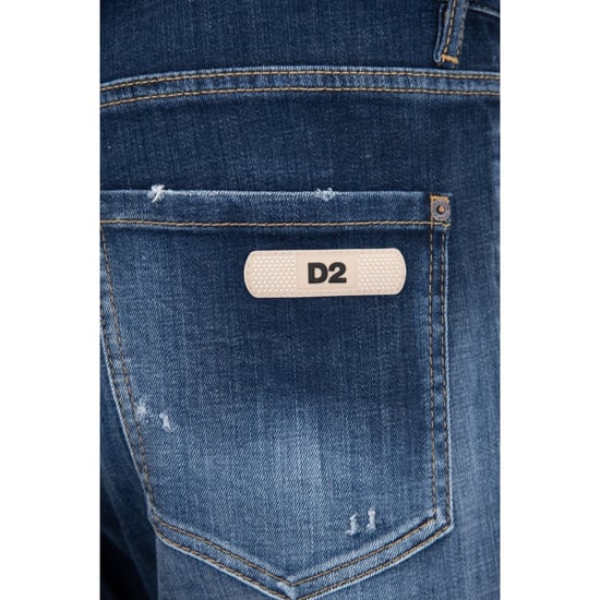 Dsquared2 Cool Guy Jeans Destroyed Worn Denim Blue Jeans - Image 3