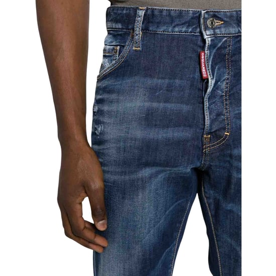 Dsquared2 Navy Blue Cool Guy Skinny Jeans - Image 6
