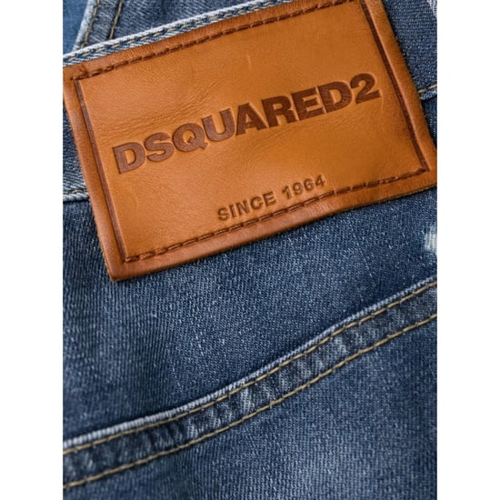 Dsquared2 Sexy Twist Jeans Destroyed Reinforced Paint Splash Blue Jeans - Image 6