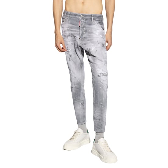 Dsquared2 Hellgraue Skater-jeans - Image 2