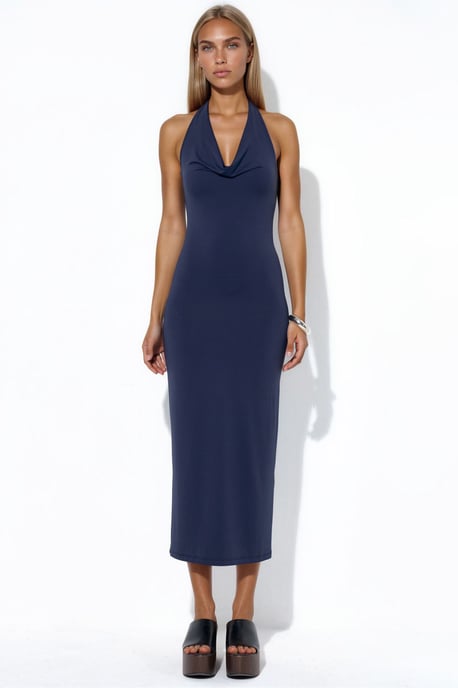 Halter Neck Maxi Kleid - Image 5