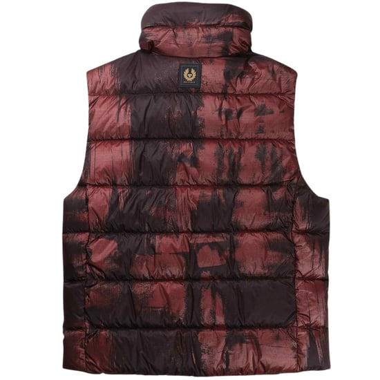 Belstaff Abstrakte Daunenjacke In Lavarot Mit Lorbeermuster - Image 2
