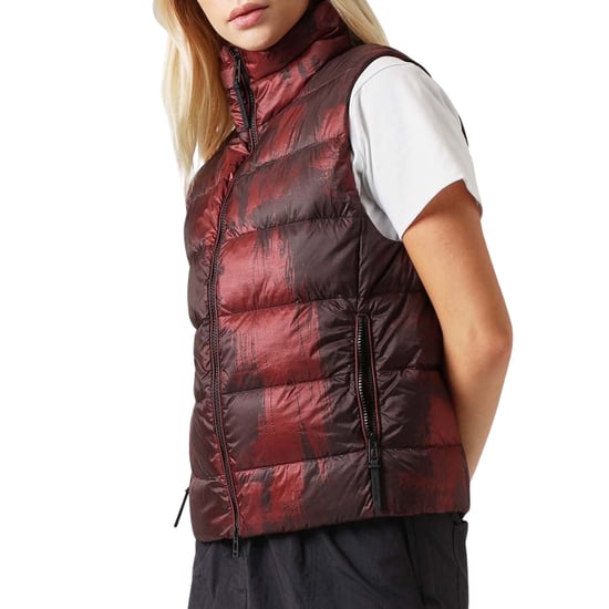 Belstaff Abstrakte Daunenjacke In Lavarot Mit Lorbeermuster - Image 4