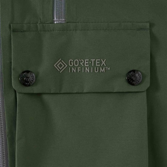 Belstaff Wasserdichte Trainingsjacke In Der Farbe Solid Twin Pewter Green - Image 5