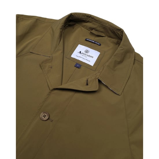 Aquascutum Active Stretch Caban Jacke In Armeegrün - Image 3