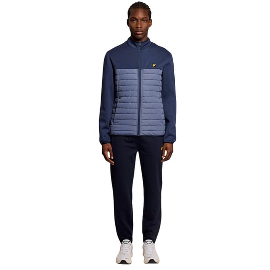 Lyle &amp; Scott True Indigo Sports Fleece Hybridjacke - Image 2