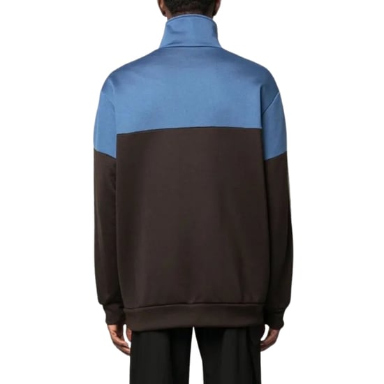 Dsquared2 Maple Leaf Tape Blue Track Jacket - Image 5