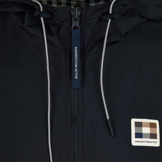 Aquascutum Active Rlg Badge Wendejacke In Matrosenschwarz - Image 3