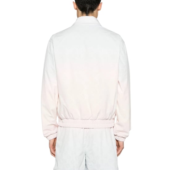 Casablanca Monogramm Perforierte Lasergeschnittene Farbverlaufsjacke In Weiß - Image 2