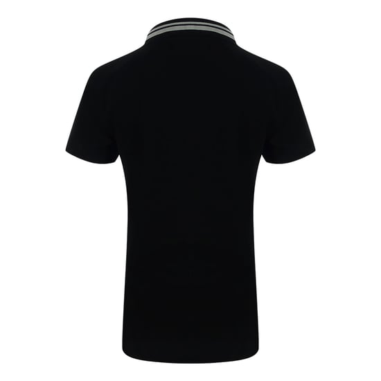 Moschino Poloshirt Mit Kleinem Box-logo, Schwarz - Image 2