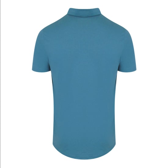 Aquascutum Active Beach Basic Sailor Polo Avio Blue Poloshirt - Image 2
