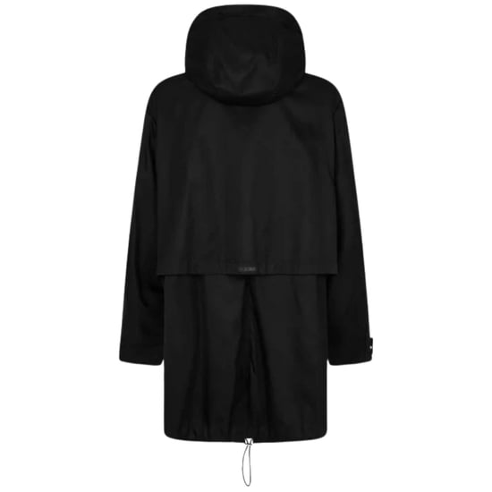 Dsquared2 Fish Tail Long Black Parka Jacket - Image 2