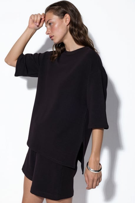 Damen Freizeit T-Shirt mit Rundhalsausschnitt - Image 2