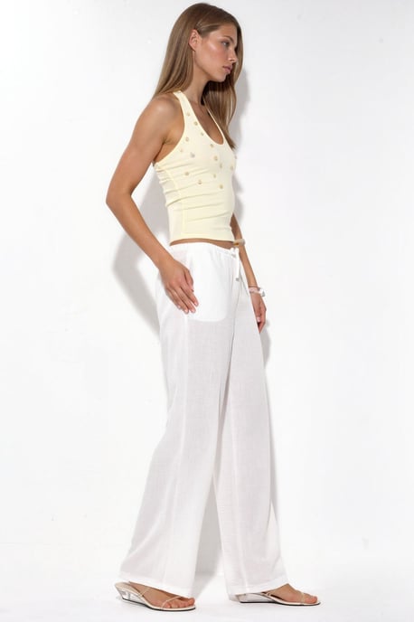 Damen gerade geschnittene Stoffhose - Image 2
