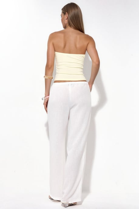 Damen gerade geschnittene Stoffhose - Image 3