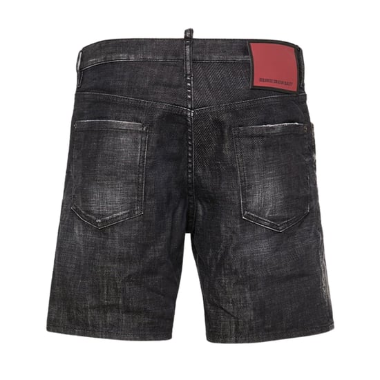 Dsquared2 Marine Bermuda Denim Schwarze Shorts - Image 2