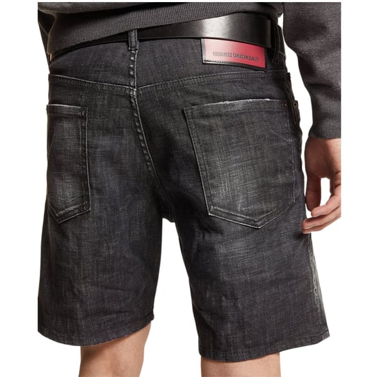 Dsquared2 Marine Bermuda Denim Schwarze Shorts - Image 6