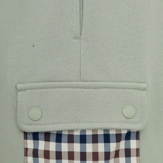 Aquascutum Active Lamina Pocket Salvia Light Green Shorts - Image 5