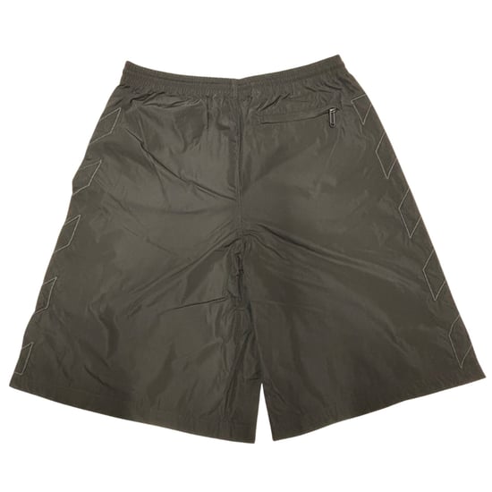 Off-white - Schwarze Trainingsshorts Mit Diag-umrissenem Muster - Image 2