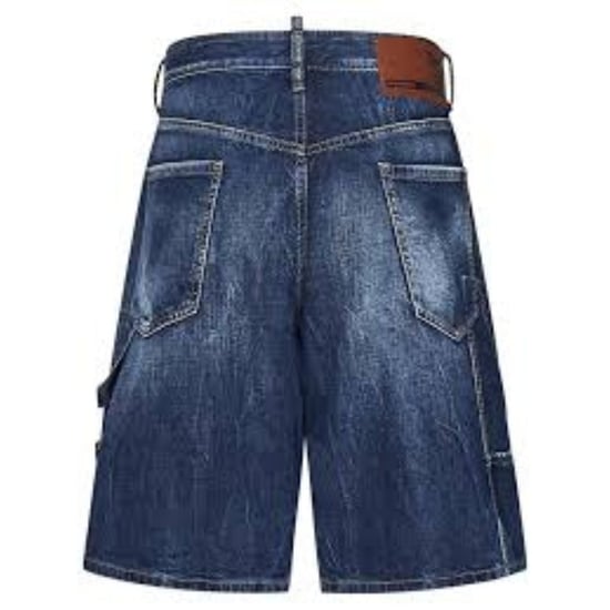 Dsquared2 Dark Semplice Carpenter Shorts Marineblau - Image 2