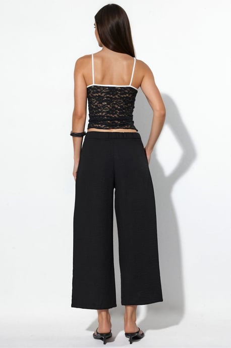 Damen Hochbundweite Hosen mit weitem Bein - Image 3