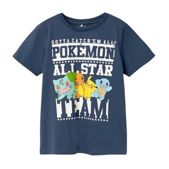 Name It - T-Shirt für Kinder, Rundhalsausschnitt (Dunkles Jeansblau) - Image 1