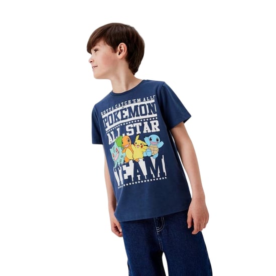 Name It - T-Shirt für Kinder, Rundhalsausschnitt (Dunkles Jeansblau) - Image 3