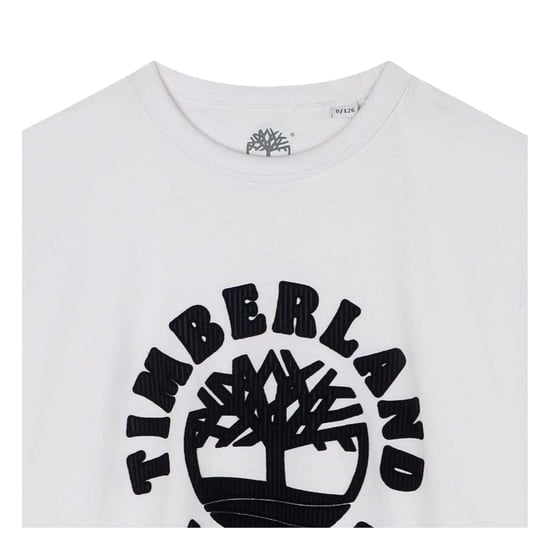 Timberland - T-Shirt für Kinder, Rundhalsausschnitt (Weiß) - Image 4