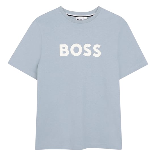 Boss - T-Shirt für Kinder (Blassblau) - Image 1