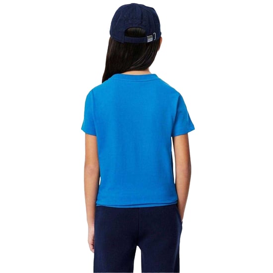 Lacoste - "Basic" T-Shirt für Kinder, Regulär (Königsblau) - Image 2