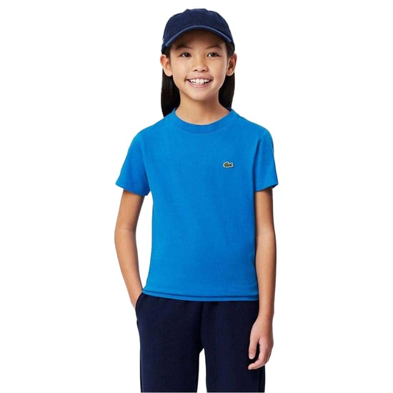 Lacoste - "Basic" T-Shirt für Kinder, Regulär (Königsblau) - Image 3