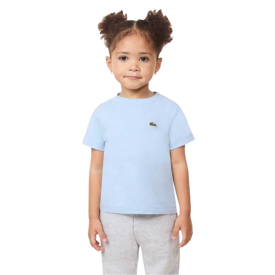 Lacoste - "Basic" T-Shirt für Kinder, Regulär (Hellblau) - Image 3