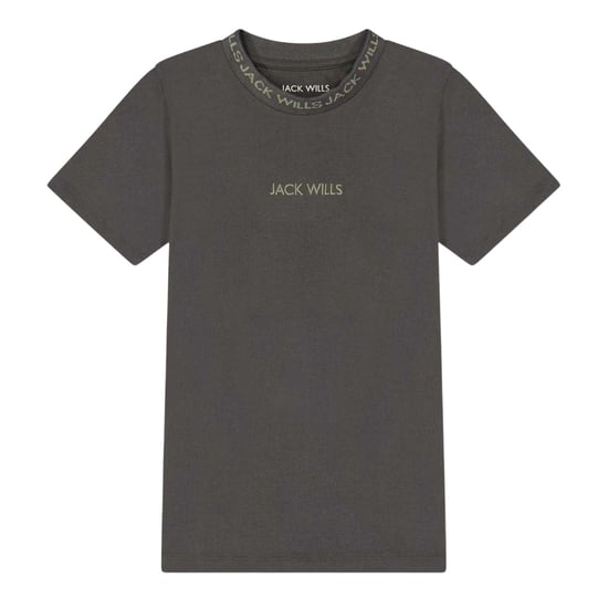 Jack Wills - T-Shirt für Jungen, Jacquard (Schiefer) - Image 1
