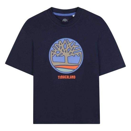 Timberland - T-Shirt für Jungen, Rundhalsausschnitt (Marine) - Image 1