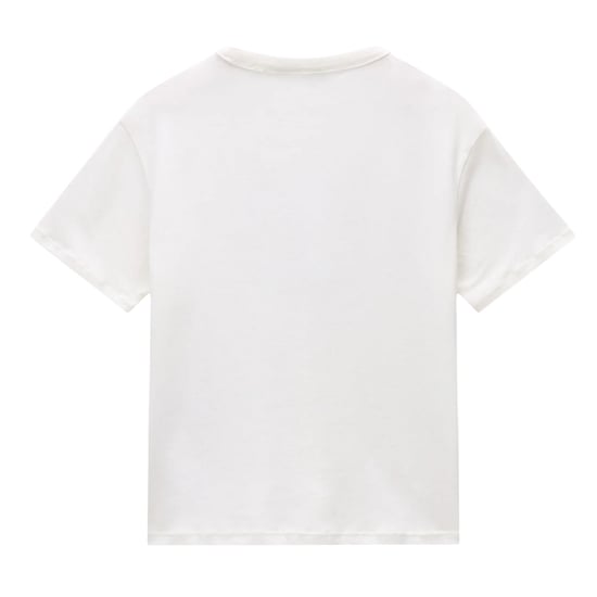 Napapijri - "Adige" T-Shirt für Kinder, Rundhalsausschnitt (Weiß/Rot) - Image 2