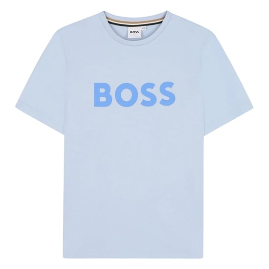 Boss - T-Shirt für Kinder (Persisch Blau) - Image 1
