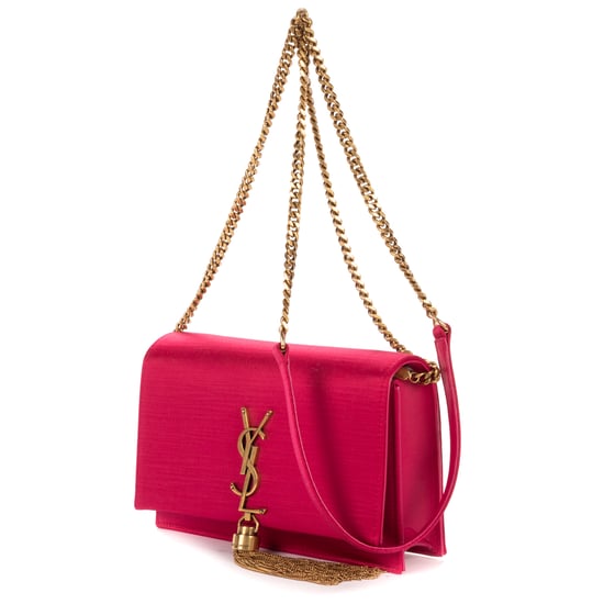 Satin Kate Tassel Schultertasche - Image 2