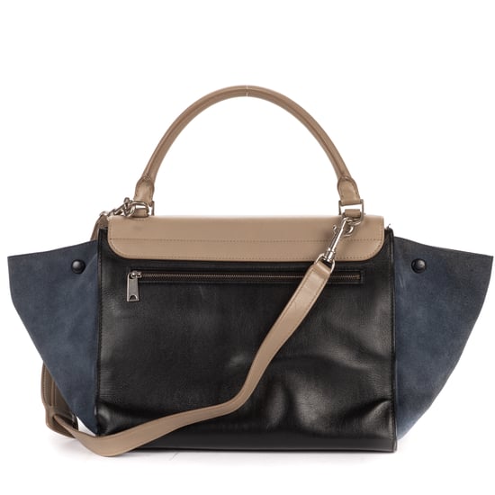 Tricolor Trapeze Medium  Schultertasche - Image 5