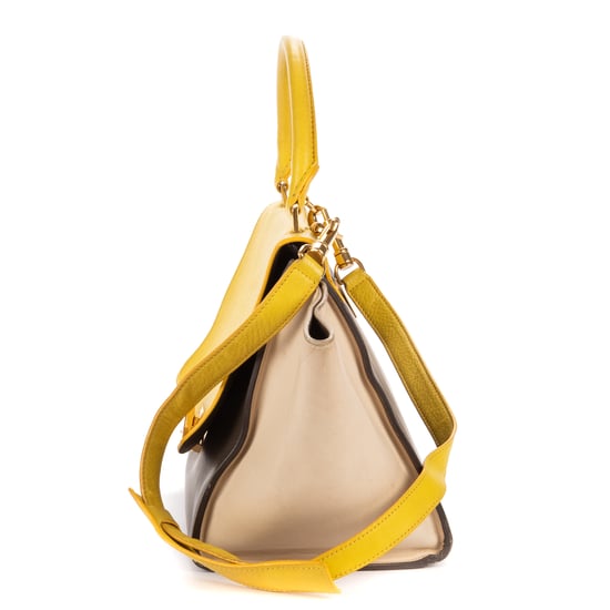 Tricolor Trapeze Small  Schultertasche - Image 3