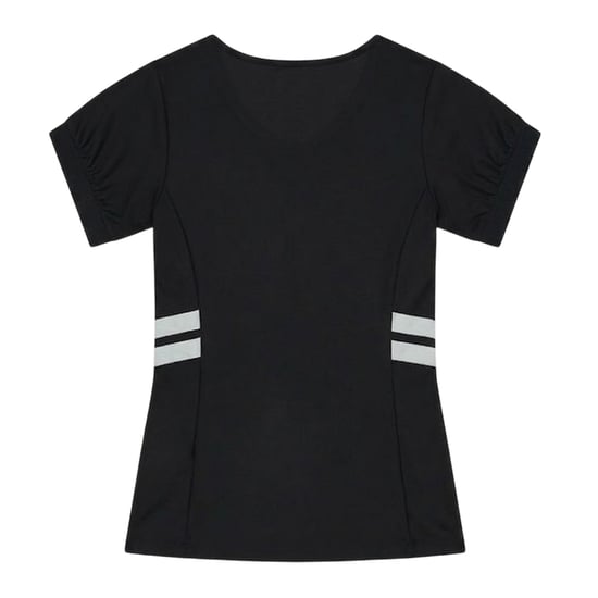 Ellesse - "Lowery" T-Shirt für Damen, V-Ausschnitt (Schwarz) - Image 2