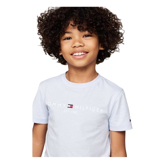 Tommy Hilfiger - T-Shirt für Kinder, Baumwolle (Lebhaftes Blau) - Image 3