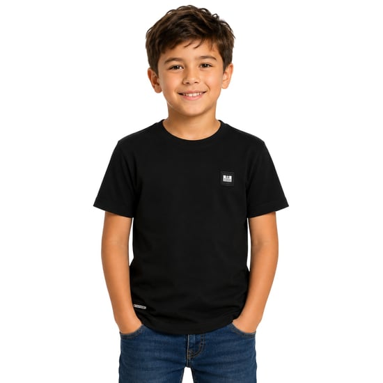 Weekend Offender - "Kingston" T-Shirt für Kinder, Baumwolle (Schwarz) - Image 3